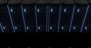 Animation of data processing over computer servers. Global data processing, digital interface and computing concept digitally generated video. - Powered by Shutterstock - Get 15% off with code: PIKWIZARD15
