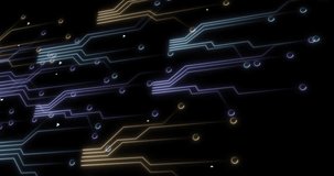 Animation of data processing over black background. Global data processing, computing and digital interface concept digitally generated video. - Powered by Shutterstock - Get 15% off with code: PIKWIZARD15