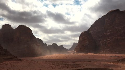 Desert in Wadi Rum