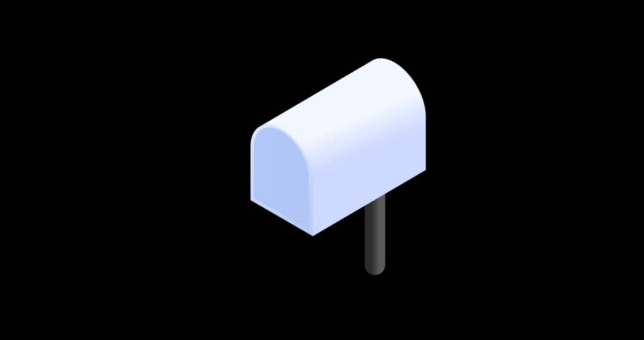 Add email to letter box animation