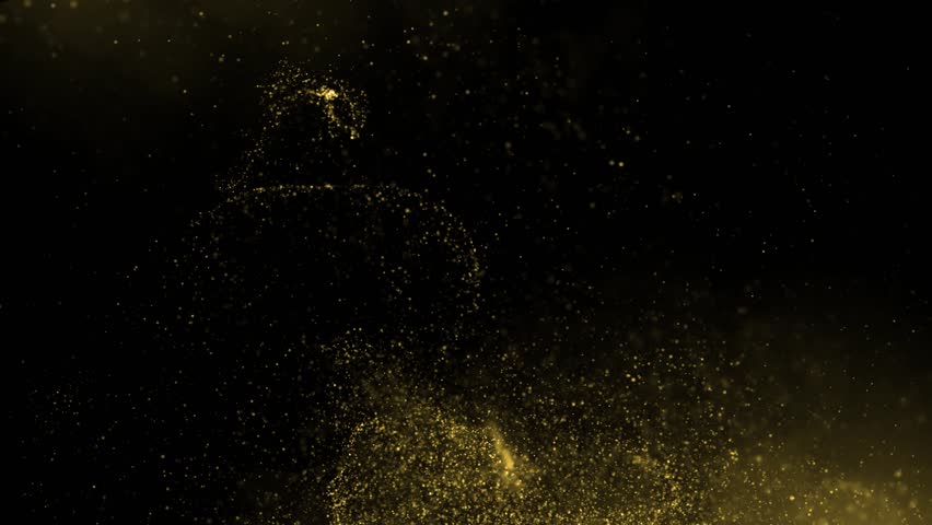 	
golden waves motion abstract of particles gold dust with stars on black background. wave background gold movement, seamless loop in 4k resolution.	
 Royalty-Free Stock Footage #3444732635