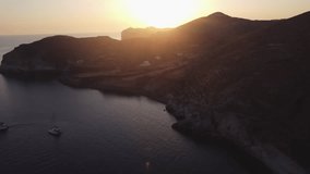 The most famous sunset of Santorini island