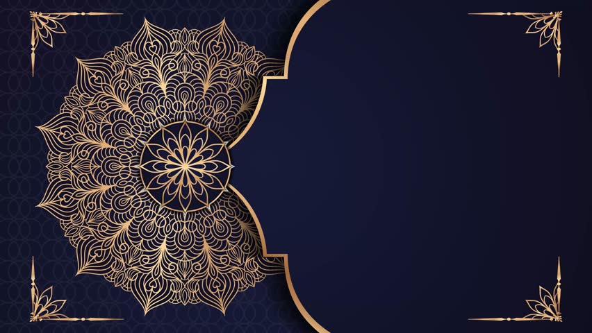 Ramadan,Eid, Arabic Islamic east style Mandala Animation Background.
Mandala background element. Abstract golden mandala 4k video footage,
Mandala animation with seamless looping Editable background. Royalty-Free Stock Footage #3445040787
