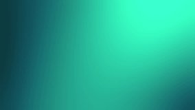 Abstract turquoise green blurred gradient. 4k Light leaks. Animated soft background. 23,98fps