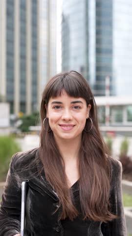 head shot portrait beautiful young caucasian business woman	