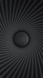 Vertical video carbon tunnel with ball loop animation background