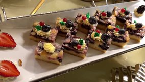 Mixed berries tart on a white plate - Powered by Shutterstock - Get 15% off with code: PIKWIZARD15