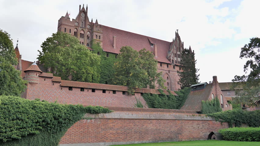 Castle of the Teutonic Order in Malbork, Poland.
