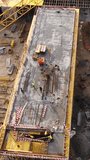 Vertical Video of Construction Site Top View