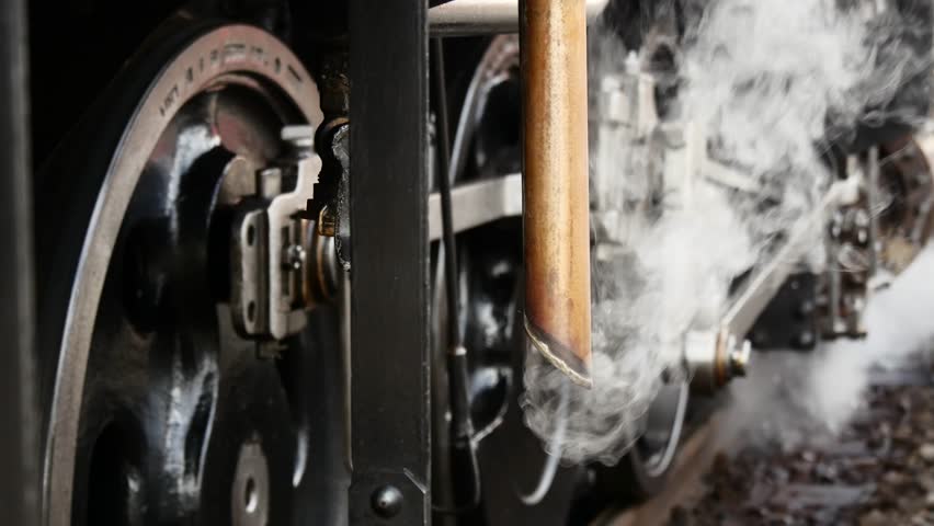 Mechanical Components of Steam Locomotive Engine