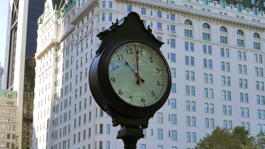  An Antique Watch in the City at Day Time Royalty-Free Stock Footage #3445797375