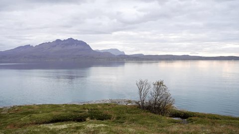a view of Norway` nature landscapes : vidéo de stock