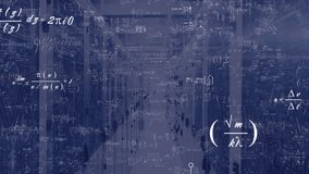 Animation of mathematical data processing over computer servers. Global finance, business, connections, computing and data processing concept digitally generated video. - Powered by Shutterstock - Get 15% off with code: PIKWIZARD15