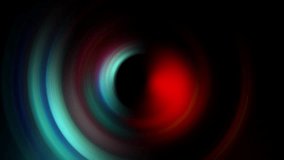 Abstract loop hypnotic colorful radial circle ring rotation animation background.  Hypnotic waves radiate ring motion.  - Powered by Shutterstock - Get 15% off with code: PIKWIZARD15