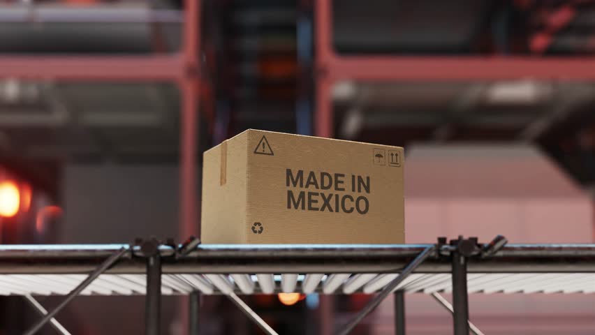 Made in Mexico Production Loop 4K Royalty-Free Stock Footage #3446370039