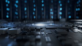 Dynamic Close-up of Laser Engraving on Advanced AI Chip. Laser Engraves AI Accelerated on CPU Microchip Surface. The Next Generation Processor for Datacenter Cloud and Artificial Intelligence Solution - Powered by Shutterstock - Get 15% off with code: PIKWIZARD15