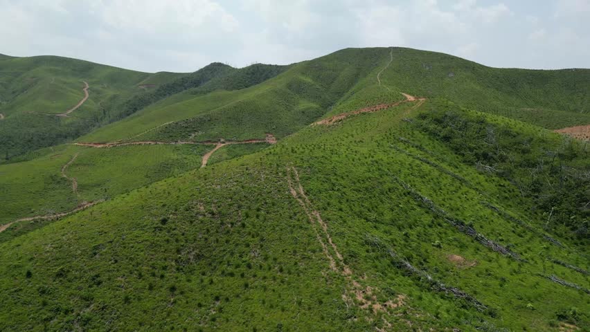 Gangneung Mountain in Gangwon Province, Korea