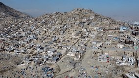 The Crowded Homes of Asamayi Hill, Kabul