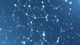 Euro currency plexus background. Network technology. Plexus of moving connected lines and euro symbols. Seamless Loop. 3D rendering. Motion graphics - Powered by Shutterstock - Get 15% off with code: PIKWIZARD15