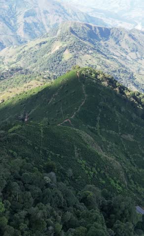 Nature in Vertical Drone footage of our planet, blue oceans, big mountains, waterfalls, everything for your social media projects 