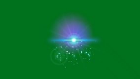 shoot star green screen animated., Abstract technology, science, engineering artificial intelligence, Seamless loop 4k video, 3D Animation, Ultra High Definition, 4k video