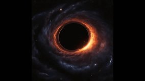 A Black hole animated video