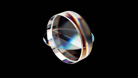 Glossy dispersion circles. Computer generated 3d render - Powered by Shutterstock - Get 15% off with code: PIKWIZARD15