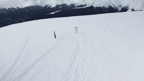 Snow-covered peaks of Iezerul Mare and Batrana in Romania, daytime - Powered by Shutterstock - Get 15% off with code: PIKWIZARD15