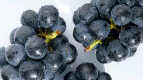 Shot in 4K video with a slow moving camera washing large grapes.
4K 120fps edited to 30fps.