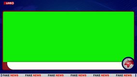Fake news lower third with animated earth big green screen display 4k animation - Powered by Shutterstock - Get 15% off with code: PIKWIZARD15