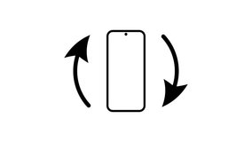 Rotate your phone animation video
