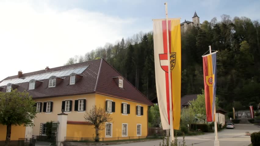 town square of Strassburg in Gurktal, Kaernten