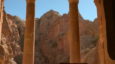columns in Petra