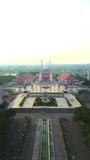 Beautiful view of the Grand Mosque of Central Java