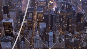 Flowing of Data Streams through the Skyscrapers Background - Powered by Shutterstock - Get 15% off with code: PIKWIZARD15