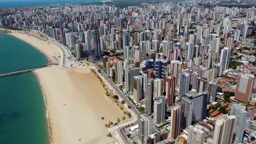 Fortaleza Skyline At Fortaleza Ceara Brazil. Aerial Beach Beaches. Town Sky Backgrounds Urban. Town Outdoor Backgrounds Downtown Famous. Town Urban City Landmark. Fortaleza Ceara. Fortaleza Brazil.