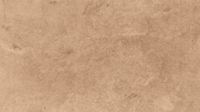 Stop Motion Animated Stone Texture Background. Old Beige Textured Stone Wall. Looping Animation in 4K.