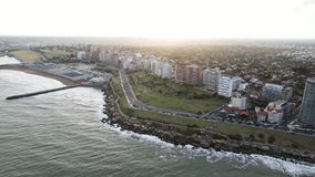 

4k drone videos of different places in the city of Mar del Plata, Argentina