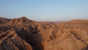 aerial photography from a Nahal Og drone in the Negev desert Israel