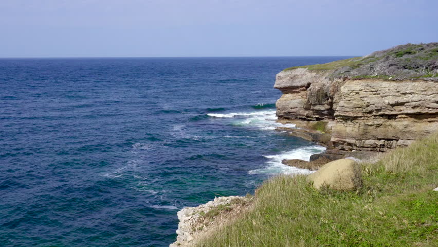 Cape St George on the Port au Port Peninsula on southwest coast of Newfoundland in the province of Newfoundland and Labrador, Canada. Boutte du Cap Park.