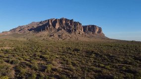 Superstition Mountains scenic desert landscape near Lost Dutchman State Park in Arizona - Powered by Shutterstock - Get 15% off with code: PIKWIZARD15