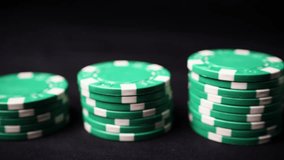 Green poker chips concept going up winning bullish money - Powered by Shutterstock - Get 15% off with code: PIKWIZARD15