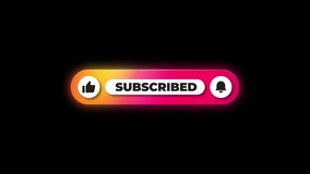 Animated Trendy Subscribe Button Video - Powered by Shutterstock - Get 15% off with code: PIKWIZARD15