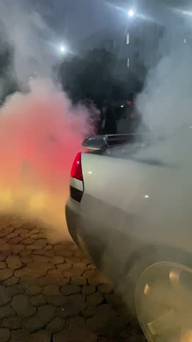 Cars show , smoke , Drifting 
