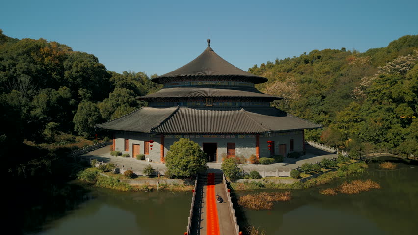 Chinese temple in the morning