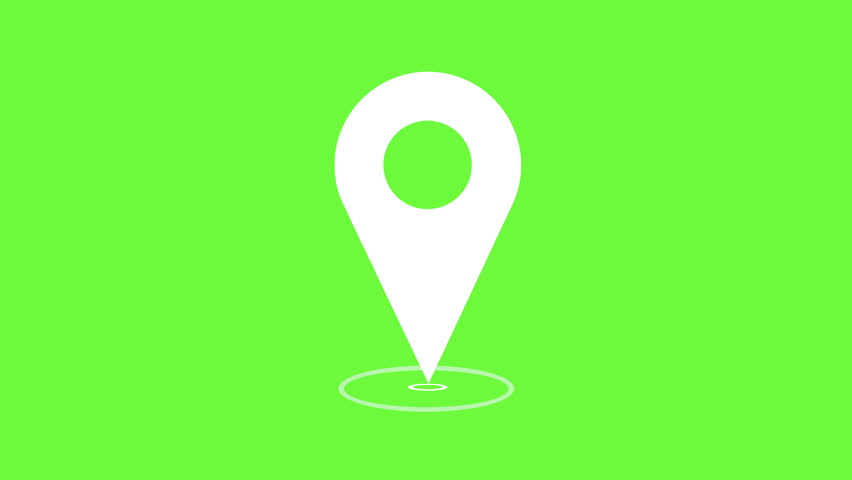 Internet map location icon marker