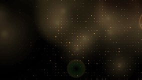 Luxury abstract shiny background with small golden dots and lens flare. Seamless looping sparkling motion design. Video animation Ultra HD 4K 3840x2160 - Powered by Shutterstock - Get 15% off with code: PIKWIZARD15