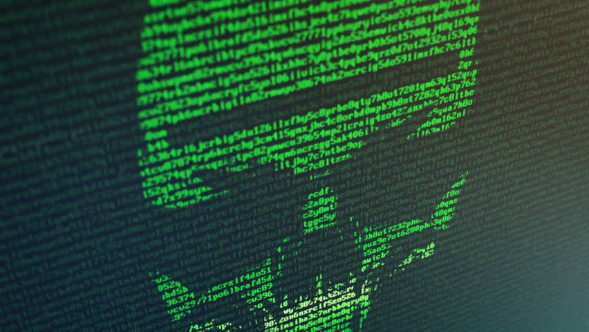 Ransomware attack - Skull Random Data