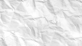 Paper Crumpled Motion Graphic Background