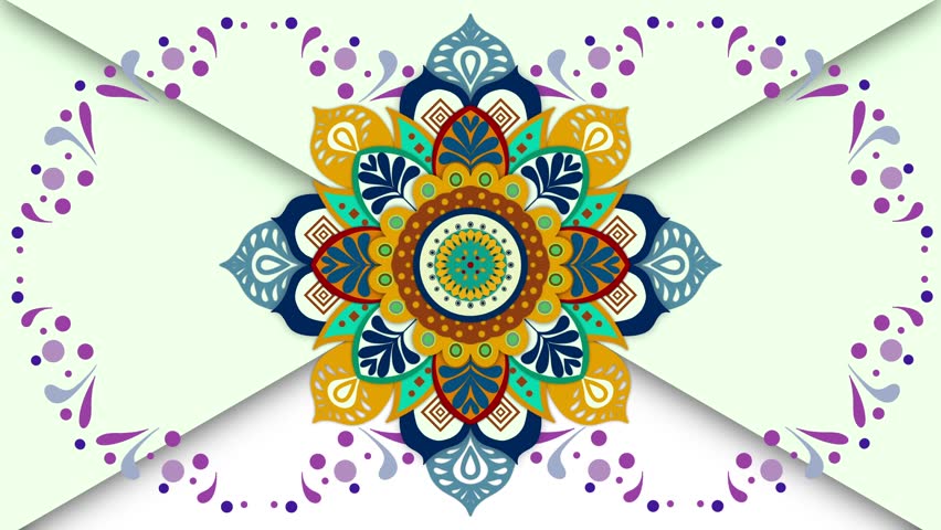 mandala ornament, vintage yoga mandala spinning, Seamless animation mandala pattern geometric, Decorative floral pattern, Mandala in Indian motif, Esoteric cosmic, Tibetan Buddhist Royalty-Free Stock Footage #3453236733